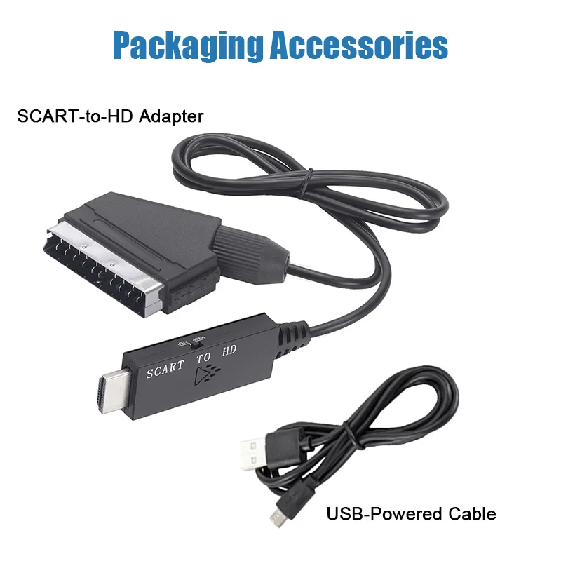 ตัวแปลงสัญญาณ SCART เป็น HDMI  - Scart To Hdmi บทวิจารณ์และราคา