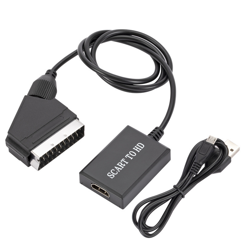 SCART เป็น HDMI ที่รองรับ 1080 - Scart To Hdmi บทวิจารณ์และราคา
