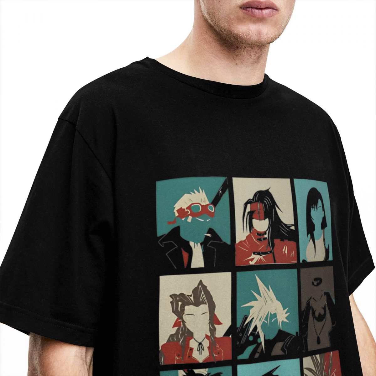 เสื้อยืดลาย Fantasy Final 7สำห - Retro Gaming T Shirt บทวิจารณ์และราคา