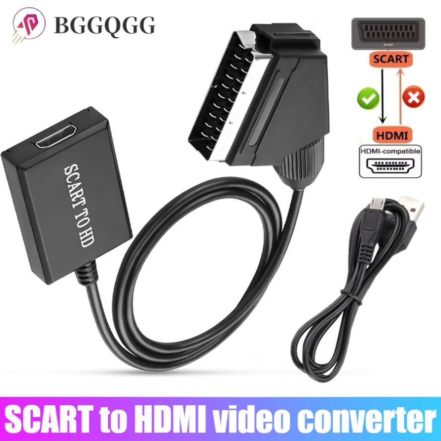 SCART To HDMI วิดีโอเสียง Upsc - Scart To Hdmi บทวิจารณ์และราคา